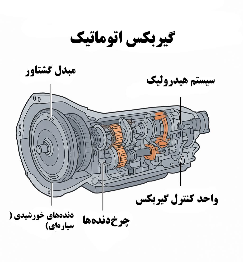 گیربکس اتوماتیک گیربکس اتوماتیک